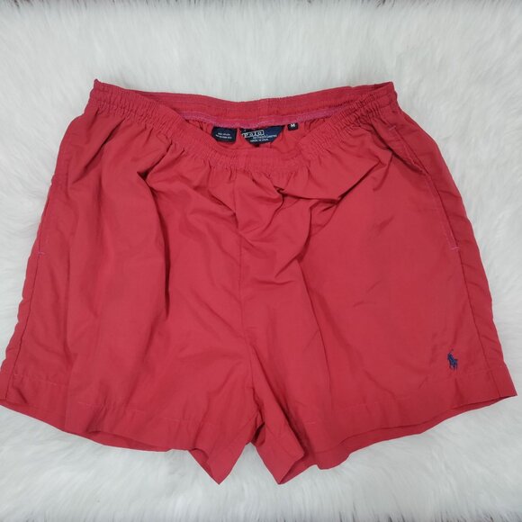 Polo By Ralph Lauren Men's Summer Swim Preppy Drawstring  Swim Trunks Medium - Picture 3 of 12